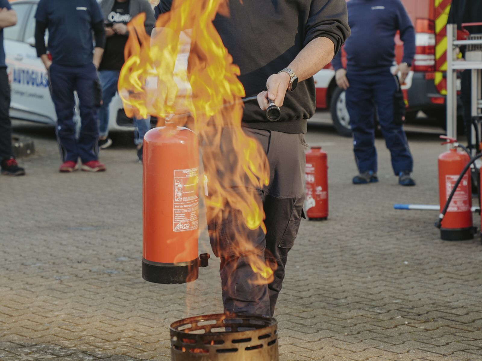 Brandschutzhelfer Ausbildung BOS112 Risc-Management GmbH