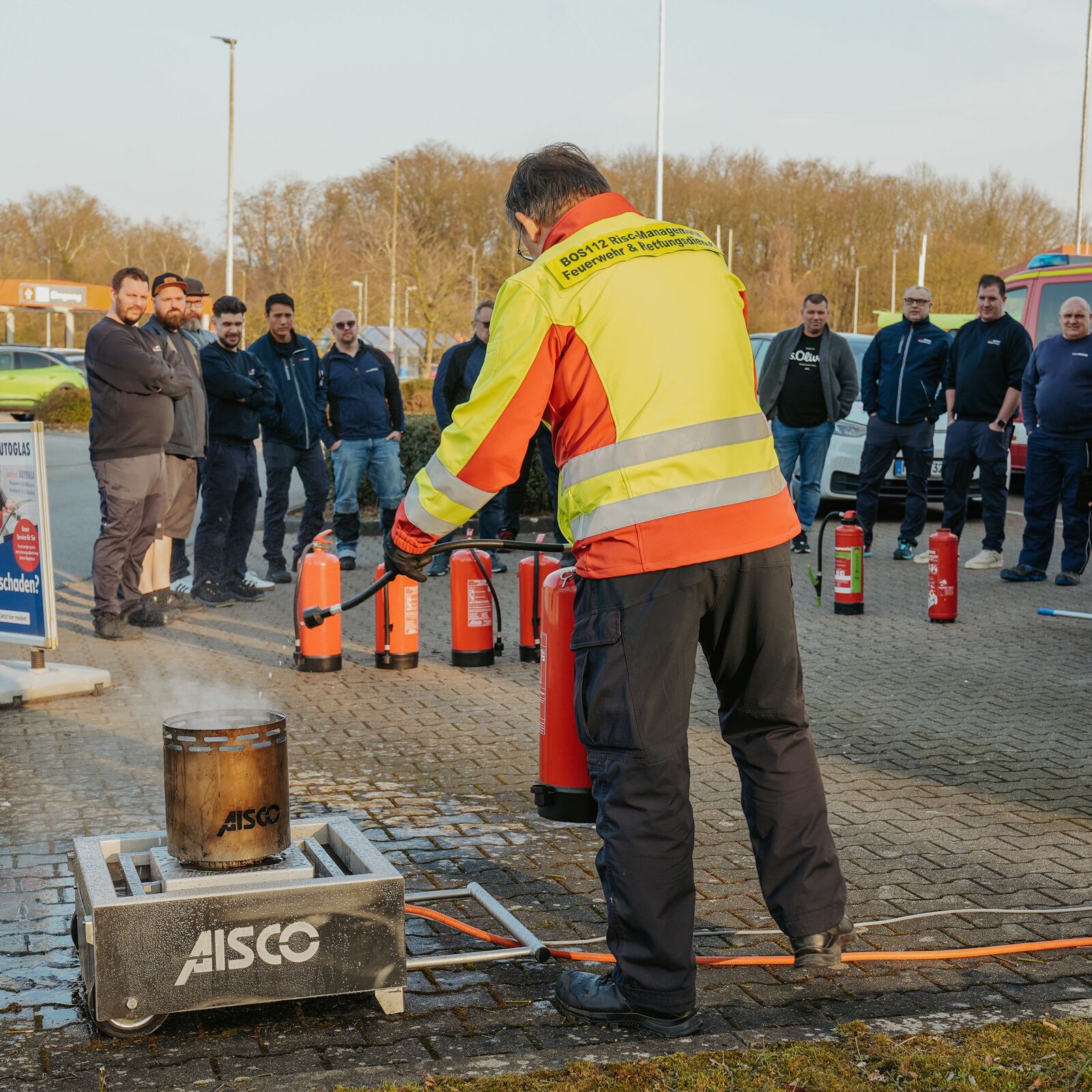 Brandschutzhelfer Ausbildung BOS112 Risc-Management GmbH