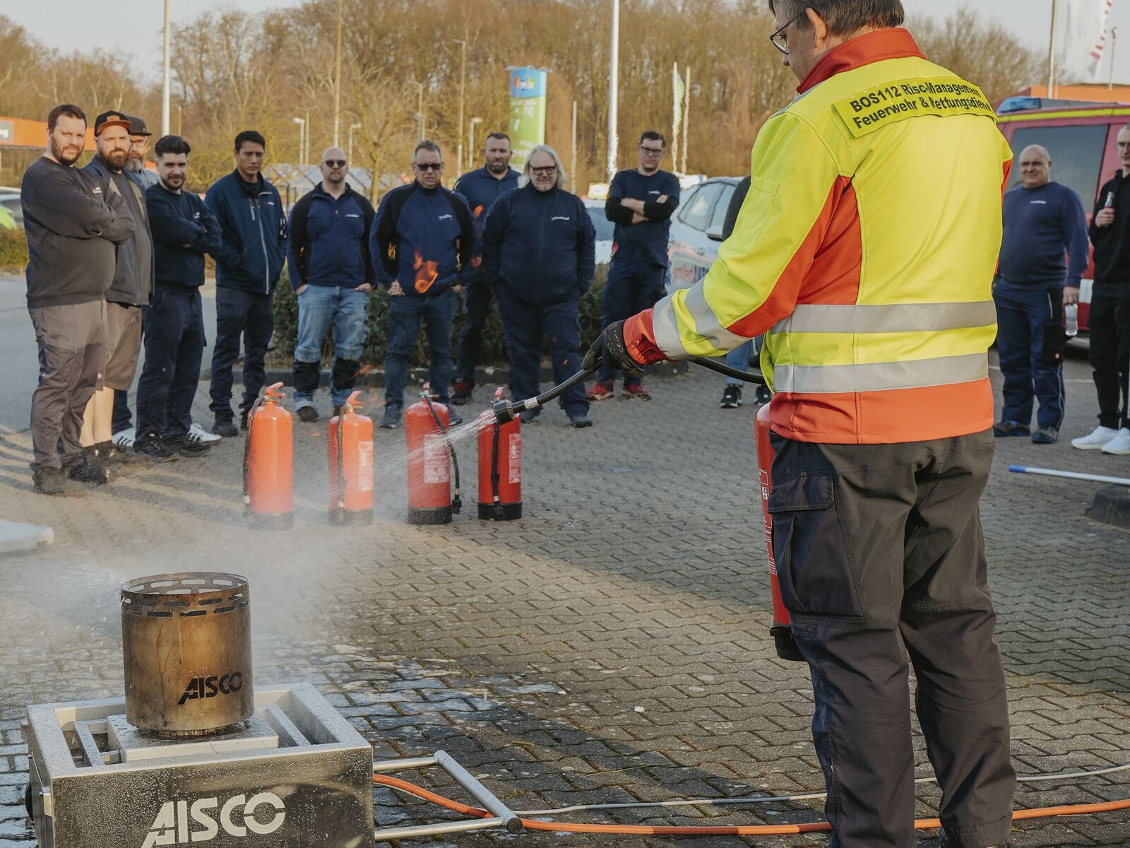 Brandschutzhelfer Ausbildung BOS112 Risc-Management GmbH